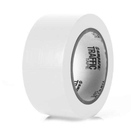 a.m.p.e.r.e. Ruban de marquage au sol TRAFFIC Tape Standard, blanc