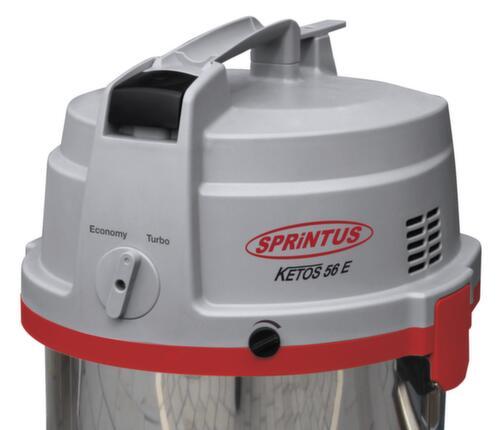 Aspirateur à sec et KETOS N 56/2 E à eau avec deux turbines d'aspiration, puissance 2600 W, largeur de travail 450 mm