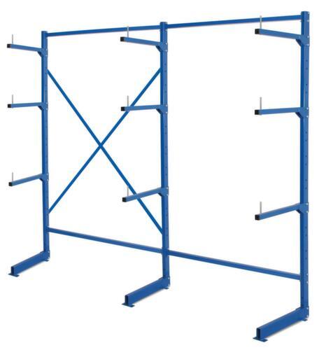 Rayonnage cantilever avec 4 niveaux de stockage