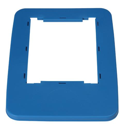 Cadre probbax® pour collecteur de recyclage, bleu