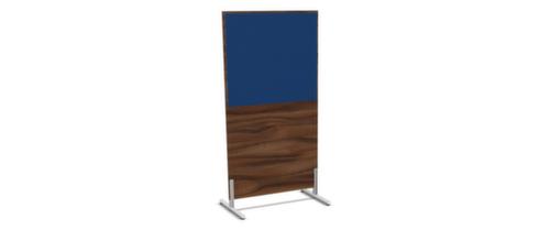 Nowy Styl Paroi de séparation E10 en bois avec revêtement en tissu, hauteur x largeur 1545 x 800 mm