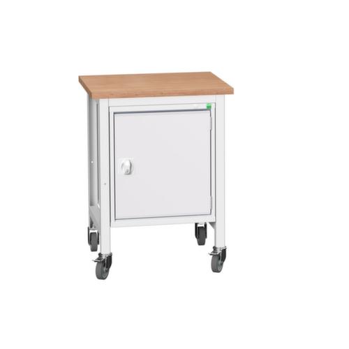 bott Établi mobile verso, 1 armoire, RAL7035 gris clair/RAL7035 gris clair