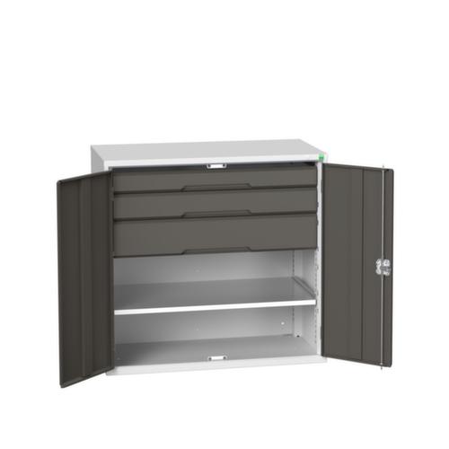 bott Armoire universelle verso avec tablettes et tiroirs, largeur 1050 mm