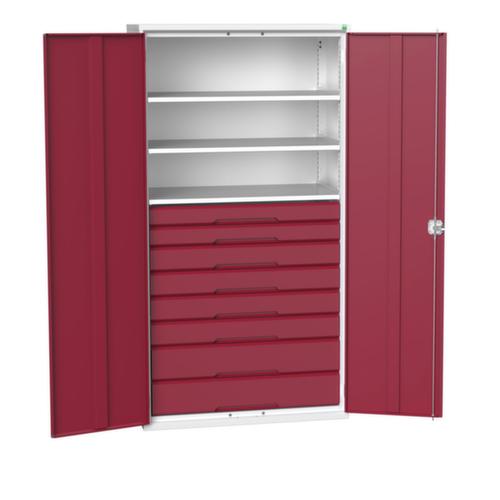 bott Armoire universelle verso avec tablettes et tiroirs, largeur 1050 mm