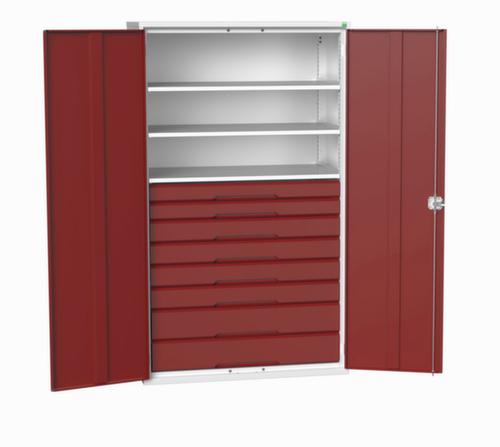 bott Armoire universelle verso avec tablettes et tiroirs, largeur 1300 mm