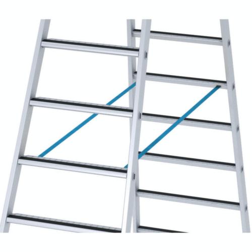 ZARGES Escabeau R13step B avec marches antidérapantes, 2 x 16 marches avec revêtement R13