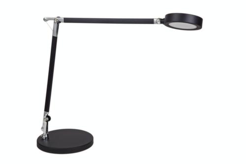 MAUL lampe de bureau à DEL avec variateur MAULgrace colour vario, lumière blanc lumière du jour à blanc chaud, argent