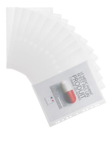 tarifold Sachet à fermeture velcro, transparent, DIN A4