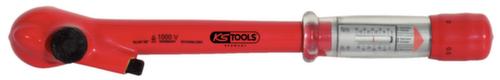 KS Tools Clé dynamométrique 1/2" avec isolation protectrice et tête à cliquet réversible