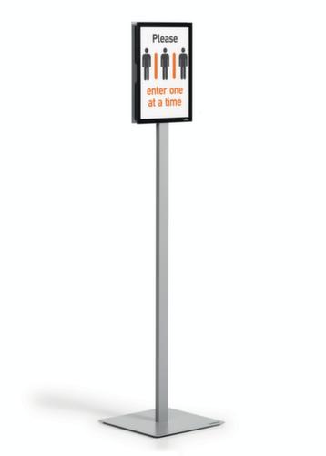 Durable Présentoir INFO STAND BASIC, hauteur x largeur x profondeur 1315 x 305 x 305 mm