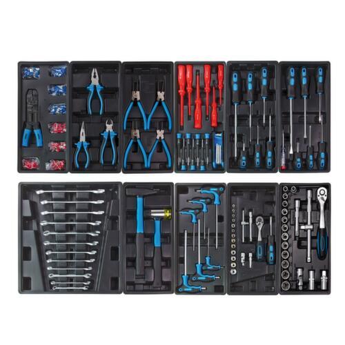 UDOBÄR Chariot à outils verrouillable avec assortiment d'outils complet, 5 tiroir(s)