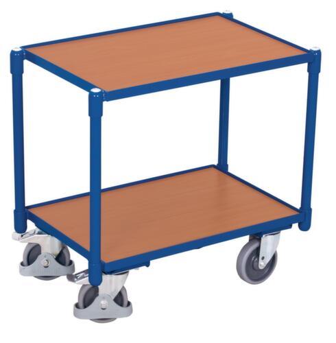 VARIOfit Chariot à plateaux 605x410 mm, force 250 kg, 2 plateaux