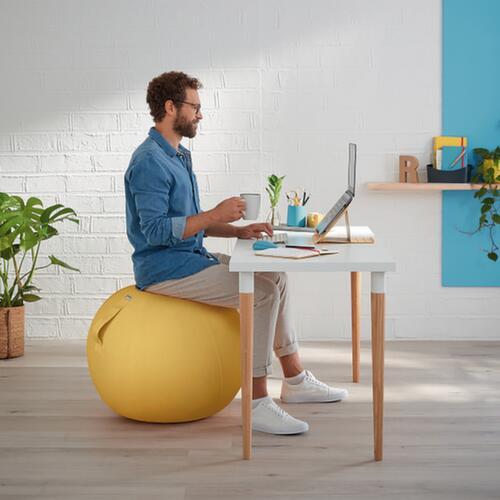 Leitz ballon-siège Ergo Cosy, assise jaune