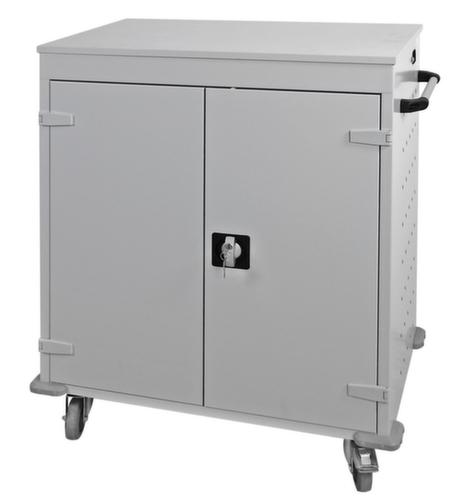 chariot pour ordinateur portable, RAL7035 gris clair/RAL7035 gris clair