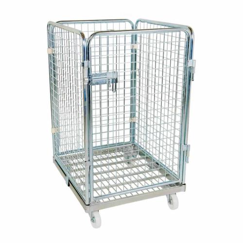 Bac sur roulettes ADB avec porte, force 500 kg, longueur x largeur 815 x 724 mm