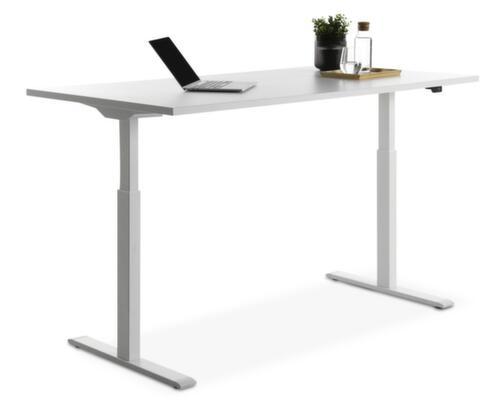 Topstar bureau à hauteur réglable électriquement E-Table Smart avec piètement en T