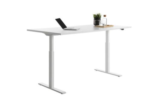 Topstar bureau à hauteur réglable électriquement E-Table Smart avec piètement en T