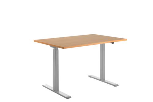 Topstar bureau à hauteur réglable électriquement E-Table Smart avec piètement en T