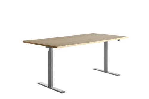 Topstar bureau à hauteur réglable électriquement E-Table Smart avec piètement en T