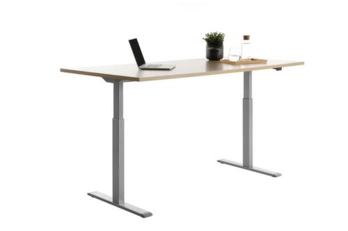 Topstar bureau à hauteur réglable électriquement E-Table Smart avec piètement en T