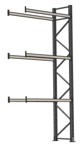 SCHULTE Rayonnage à palettes, largeur 2825 mm, pour 12 palettes