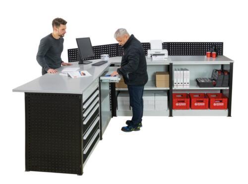 SCHULTE kit de banque d’accueil MULTIplus de construction modulaire