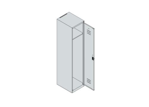 C+P Armoire vestiaire Classic Plus, largeur de compartiment 400 mm