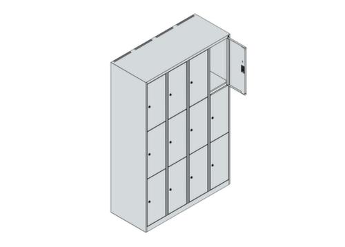 C+P armoire multicases Classic Plus, 12 compartiments