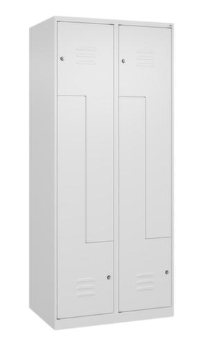 C+P Armoire vestiaire Z Classic Plus, largeur de compartiment 200/400 mm