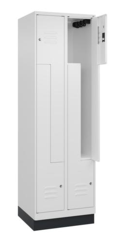 C+P Armoire vestiaire Z Classic Plus, largeur de compartiment 150/300 mm