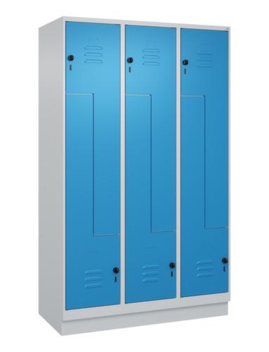 C+P Armoire vestiaire Z Classic Plus, largeur de compartiment 200/400 mm