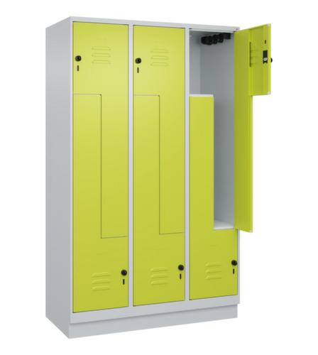 C+P Armoire vestiaire Z Classic Plus, largeur de compartiment 200/400 mm