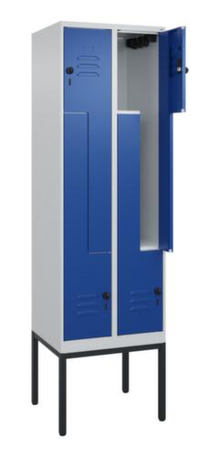 C+P Armoire vestiaire Z Classic Plus, largeur de compartiment 150/300 mm