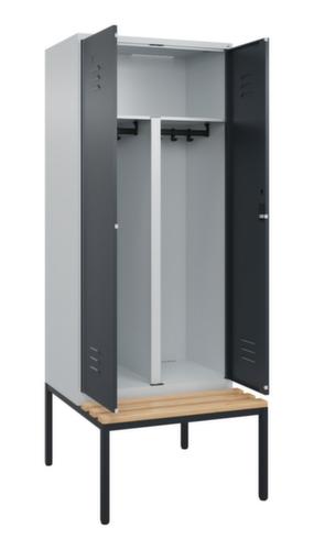 Armoire vestiaire EPI avec banc