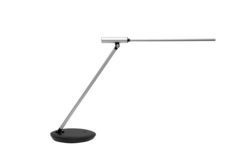 MAUL lampe de bureau à DEL avec variateur MAULrubia colour vario, lumière blanc froid à blanc chaud, argent/noir