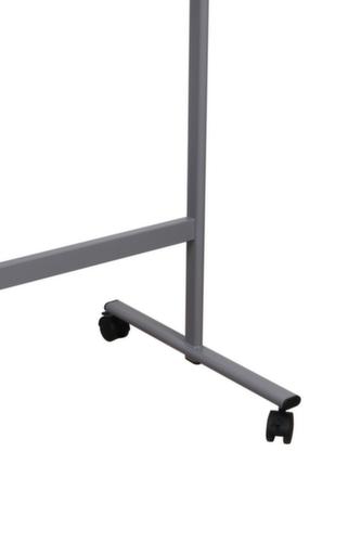 UDOBÄR Tableau blanc mobile utilisation double face avec surface d'écriture rotative, hauteur x largeur 2145 x 1580 mm