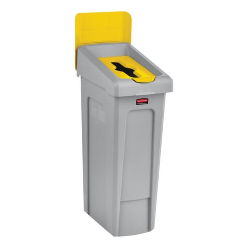 Rubbermaid Couverture Slim Jim® pour station de recyclage, jaune