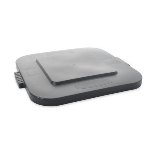 Rubbermaid Couverture pour conteneur de tri sélectif, gris