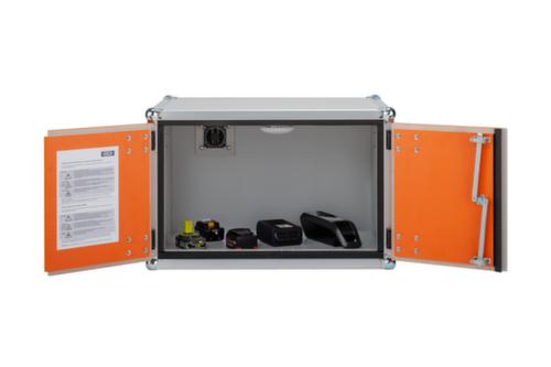 Cemo armoire de stockage de batteries lithium-ion antidéflagrante lockEX 8/5, hauteur x largeur x profondeur 520 x 800 x 660 mm