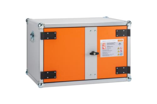 Cemo armoire de stockage de batteries lithium-ion antidéflagrante lockEX 8/5, hauteur x largeur x profondeur 520 x 800 x 660 mm