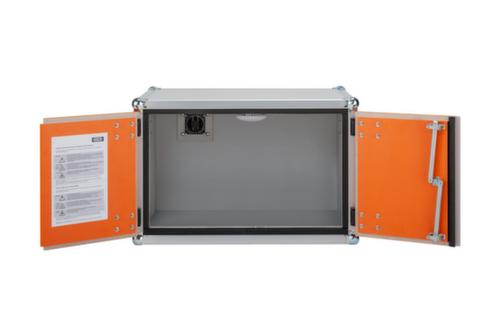 Cemo armoire de stockage de batteries lithium-ion antidéflagrante lockEX 8/5, hauteur x largeur x profondeur 520 x 800 x 660 mm