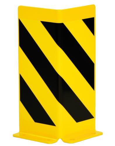 UDOBÄR Butée de protection en jaune/noir, hauteur x longueur 400 x 160 mm