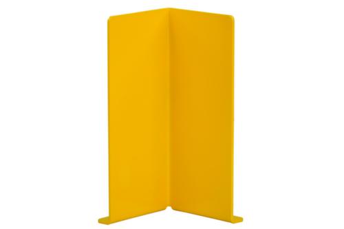 UDOBÄR Butée de protection en jaune/noir, hauteur x longueur 400 x 160 mm