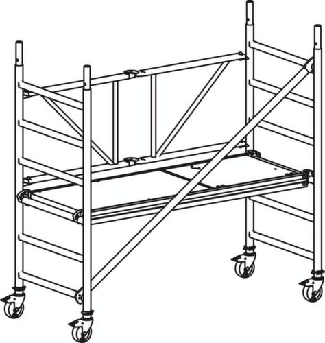 Hymer Échafaudage roulant pliable 8177