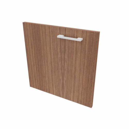 Quadrifoglio Porte battante butée à gauche pour panneau de séparation, hauteur x largeur 450 x 430 mm