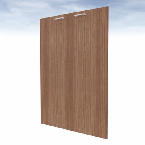 Quadrifoglio Porte à double battant pour panneau de séparation, hauteur x largeur 1280 x 860 mm