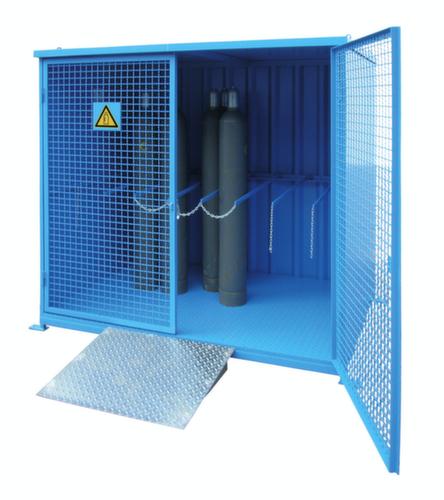 Rampes pour cabine pour bouteilles de gaz