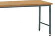 Table d'appoint pour table de montage avec cadre lumineux, largeur x profondeur 1250 x 750 mm, plaque hêtre