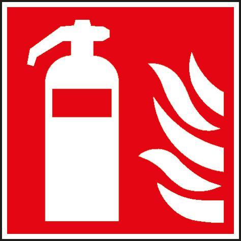 Panneau incendie SafetyMarking® Extincteur, étiquette, à longue postluminescence