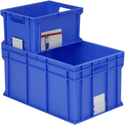 Bac gerbable norme Europe Classic, bleu, capacité 62 l